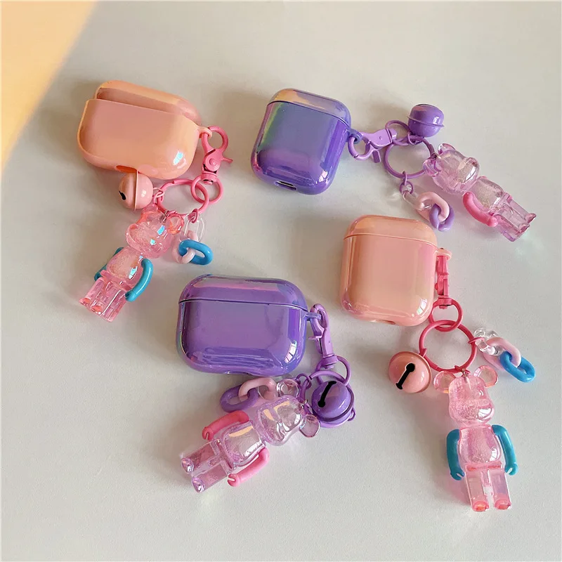 Color Electroplating Bear Pendant Earphone Case Apple AirPods 2 Case Cover AirPods Pro Case IPhone Earbuds Accessories Air Pod
Color Electroplating Bear Pendant Earphone Case Apple AirPods 2 Case Cover AirPods Pro Case IPhone Earbuds Accessories Air Pod