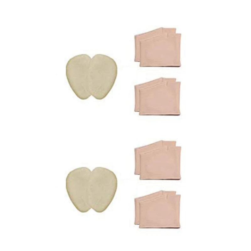 Metatarsal Sleeve Pads-4-Pair Ball Of Foot Cushions And 2-Pair Gel Forefoot Cushion For Metatarsalgia,Blisters,Callus
Metatarsal Sleeve Pads-4-Pair Ball Of Foot Cushions And 2-Pair Gel Forefoot Cushion For Metatarsalgia,Blisters,Callus