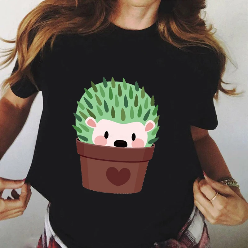 Модная брендовая футболка, одежда, женская летняя уличная футболка с коротким рукавом, футболка с мультяшными растениями в стиле Харадзюку,... 
Модная брендовая футболка, одежда, женская летняя уличная футболка с коротким рукавом, футболка с мультяшными растениями в стиле Харадзюку,...