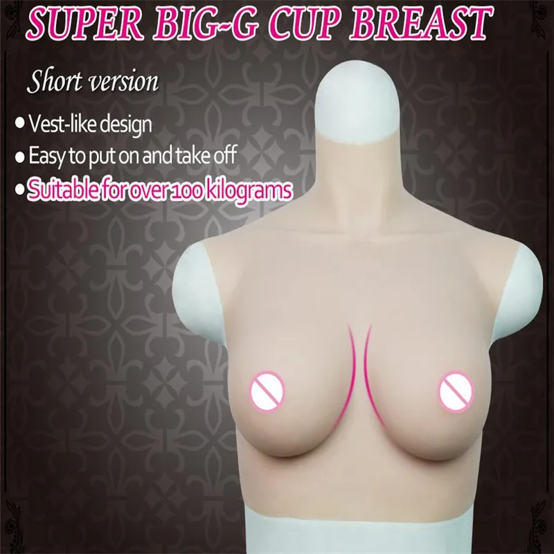 Transgender Crossdresser Artificial Silicone Fake Breast Forms Big G Cup Realistic Crossdressing False Boobs Men Bodysuit Sexy
Transgender Crossdresser Artificial Silicone Fake Breast Forms Big G Cup Realistic Crossdressing False Boobs Men Bodysuit Sexy