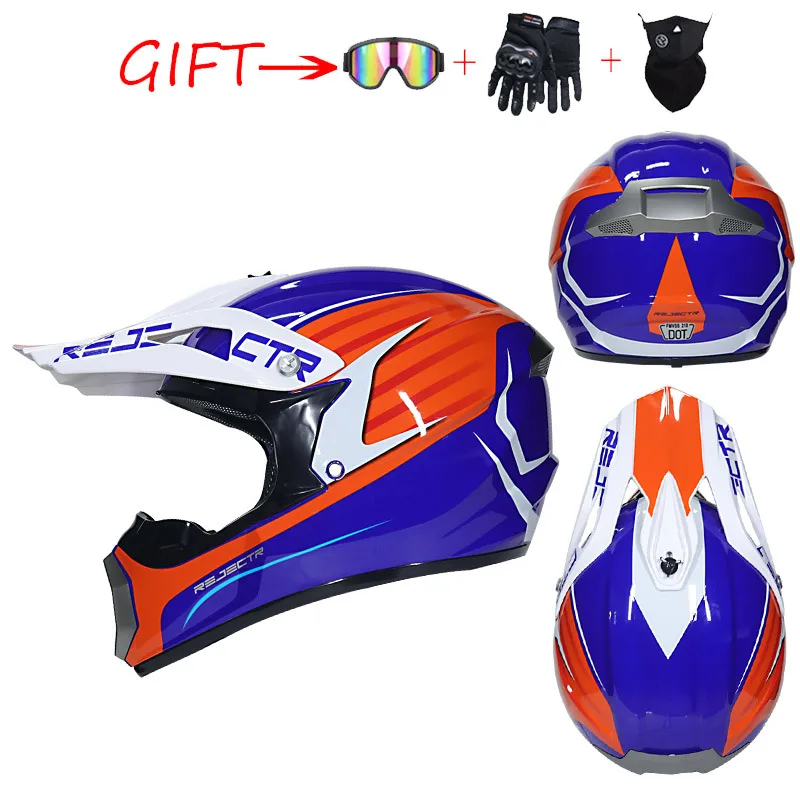 Фото 3 Подарки Супер крутые мотоциклетные внедорожный шлем ATV Байк - купить
