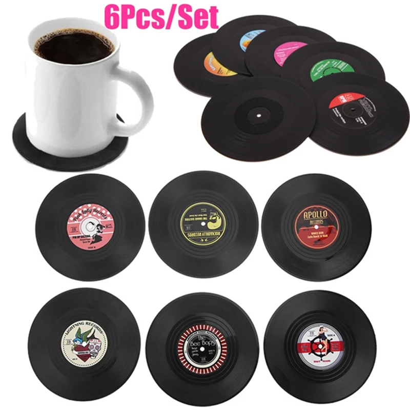 New Fashion Wholesale Retro CD-Design Anti Slip Silicone Drink Coasters Pad Cup Coffee Mat Placemat
New Fashion Wholesale Retro CD-Design Anti Slip Silicone Drink Coasters Pad Cup Coffee Mat Placemat