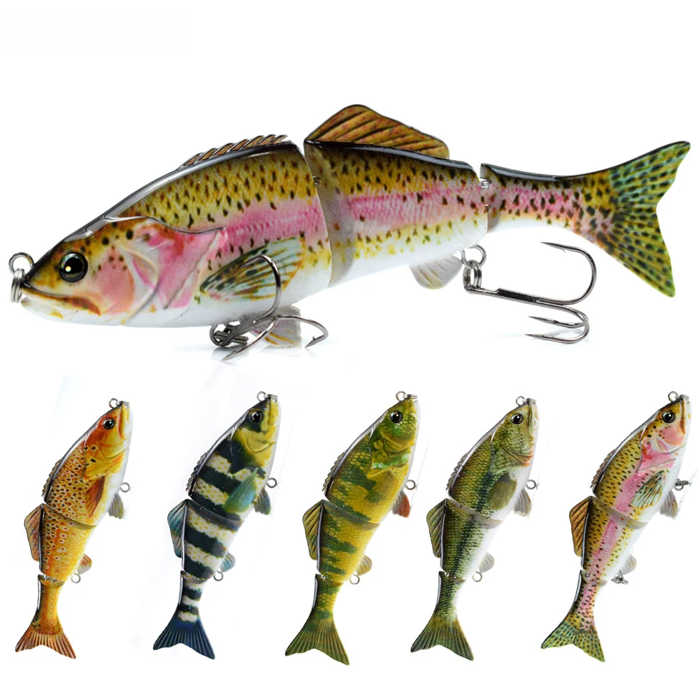 Fishing Lures hook, Multi-section fish bait, 152MM 52G simulated multi-section fish bait
Fishing Lures hook, Multi-section fish bait, 152MM 52G simulated multi-section fish bait