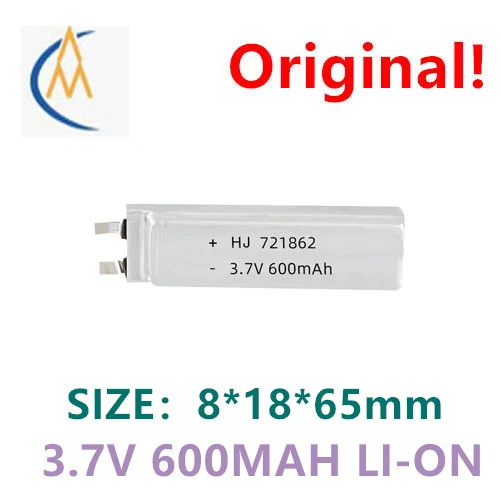 Factory sales 721862 600mah 25C polymer high rate lithium battery a electric cell power type spot direct supply aircraft model t
Factory sales 721862 600mah 25C polymer high rate lithium battery a electric cell power type spot direct supply aircraft model t