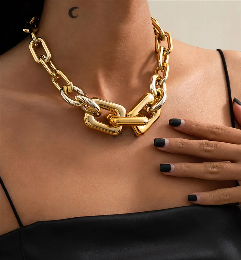Europe And America Personality Punk Clavicle Necklace Of Creativity Female Jewelry Retro Hip Hop Geometric Chain Tassel Necklace
Europe And America Personality Punk Clavicle Necklace Of Creativity Female Jewelry Retro Hip Hop Geometric Chain Tassel Necklace