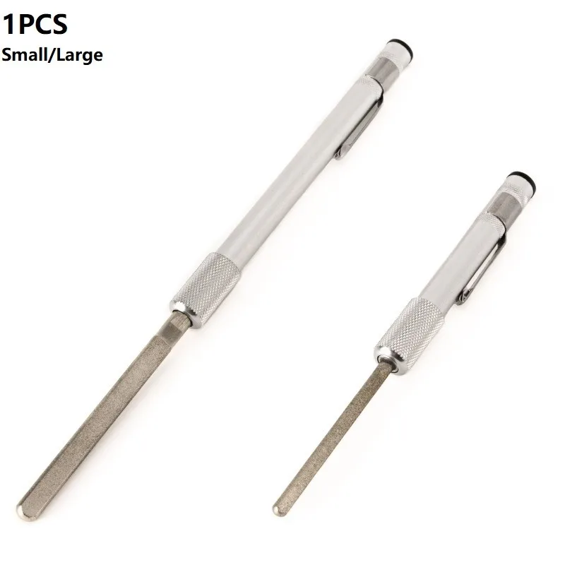 1pcs Fishing Hook Sharpener Small Type Carp Fishing Equipment Diamond Tackle Tool File Hook Sharpening Fishing Accessories Parts
1pcs Fishing Hook Sharpener Small Type Carp Fishing Equipment Diamond Tackle Tool File Hook Sharpening Fishing Accessories Parts