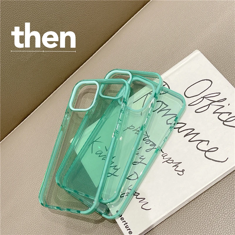 For iPhone 12 Pro Max Case Mint Green Clear Jelly Transparent Cover for iPhone 11 Pro 7 8 Plus XR XS X SE 2020 13 Silicone Cases
For iPhone 12 Pro Max Case Mint Green Clear Jelly Transparent Cover for iPhone 11 Pro 7 8 Plus XR XS X SE 2020 13 Silicone Cases