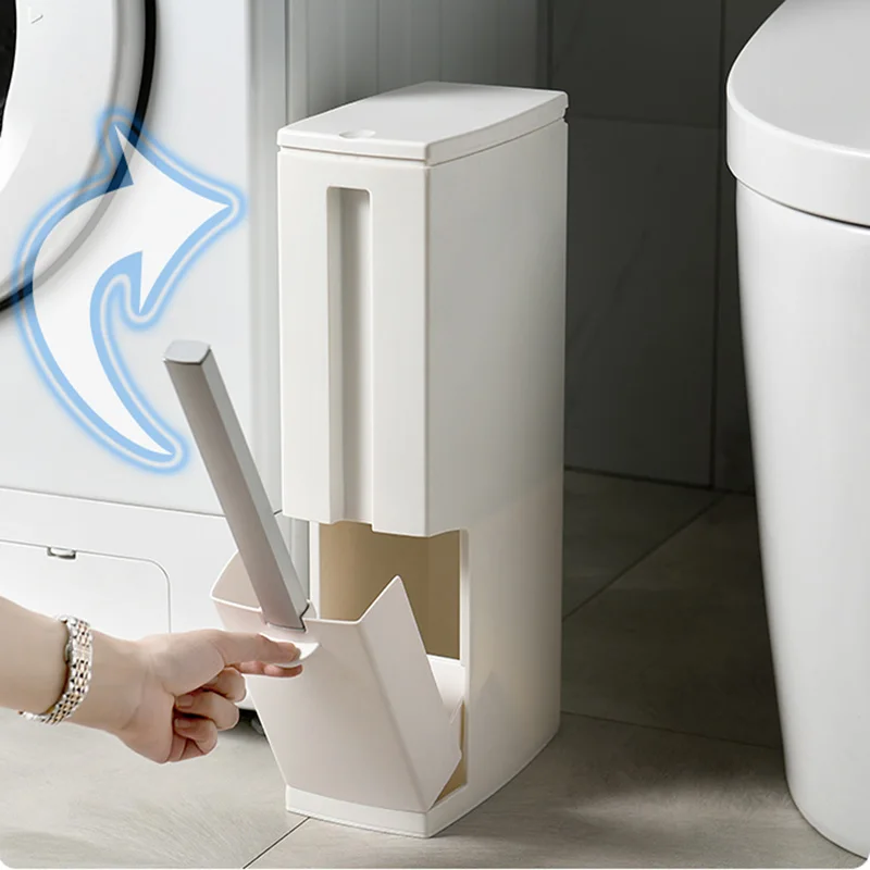Premium White Toilet Brush Wall Standing 2 in 1 Slim Cleaning Toilet Brush Creative Escobilla Inodoro Home Accessories GTJ50
Premium White Toilet Brush Wall Standing 2 in 1 Slim Cleaning Toilet Brush Creative Escobilla Inodoro Home Accessories GTJ50