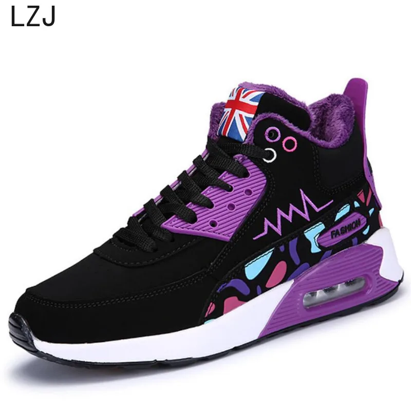 LZJ Winter Fashion Warm Women Sneakers Casual Shoes 2019 New Lace-up Short Plush Female Casual Sneakers Leather Platform Shoes
LZJ Winter Fashion Warm Women Sneakers Casual Shoes 2019 New Lace-up Short Plush Female Casual Sneakers Leather Platform Shoes