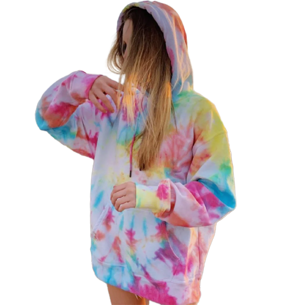 Hoodies Women Fashion Tie Dye Print Sweatshirt Oversized Drawstring Long Sleeve Autumn Winter Women Clothes Hoodie moletom
Hoodies Women Fashion Tie Dye Print Sweatshirt Oversized Drawstring Long Sleeve Autumn Winter Women Clothes Hoodie moletom