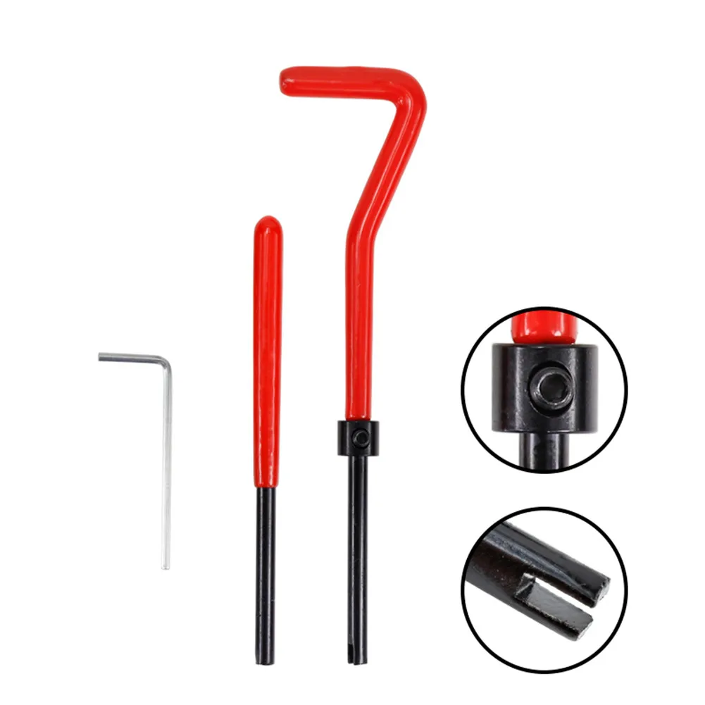 30Pcs Thread Inserts Kit HSS Metric Thread Insert Drill Bit Kit For Repairing Drilling Machine M5*0.8 Handle Tool Accessories
30Pcs Thread Inserts Kit HSS Metric Thread Insert Drill Bit Kit For Repairing Drilling Machine M5*0.8 Handle Tool Accessories