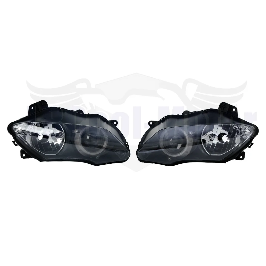 Motorcycle Headlight Assembly Lamps 2 pcs For YAMAHA YZF R1 2007-2008 4C8-84303-40-00 4C8-84303-41-00 
Motorcycle Headlight Assembly Lamps 2 pcs For YAMAHA YZF R1 2007-2008 4C8-84303-40-00 4C8-84303-41-00