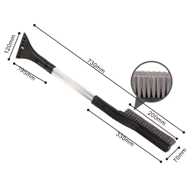 Car Detachable and Easy to Store Snow Shovel for Car Cold Hard ABS Soft Bristles.
Car Detachable and Easy to Store Snow Shovel for Car Cold Hard ABS Soft Bristles.