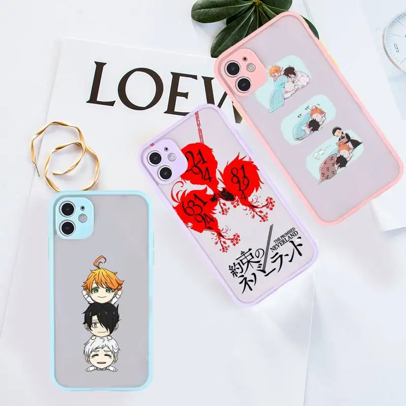 Cartone animato The Promised NeverLand Phone Case purple matte transparent For iPhone 7 8 x xs xr 11 12 13 pro plus max mini
Cartone animato The Promised NeverLand Phone Case purple matte transparent For iPhone 7 8 x xs xr 11 12 13 pro plus max mini