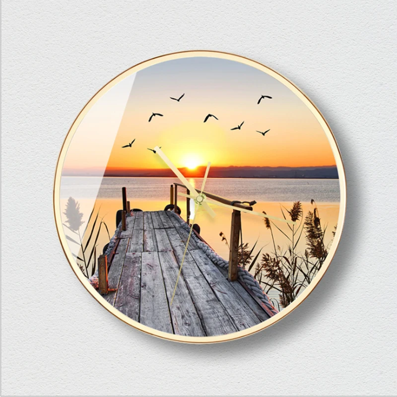 New Wall Clock Large Size Luxury Silent Movement Clocks Metal Rounds Precise Sweep Wall Clocks Modern Design For Home Decoration
New Wall Clock Large Size Luxury Silent Movement Clocks Metal Rounds Precise Sweep Wall Clocks Modern Design For Home Decoration