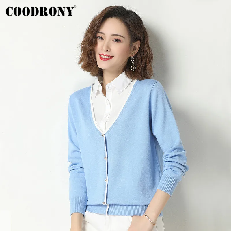 COODRONY Brand Streetwear Fashion Slim Soft Women Cardigans 2021 Spring Autumn Business Casual Knitted Female Sweaters W1288
COODRONY Brand Streetwear Fashion Slim Soft Women Cardigans 2021 Spring Autumn Business Casual Knitted Female Sweaters W1288