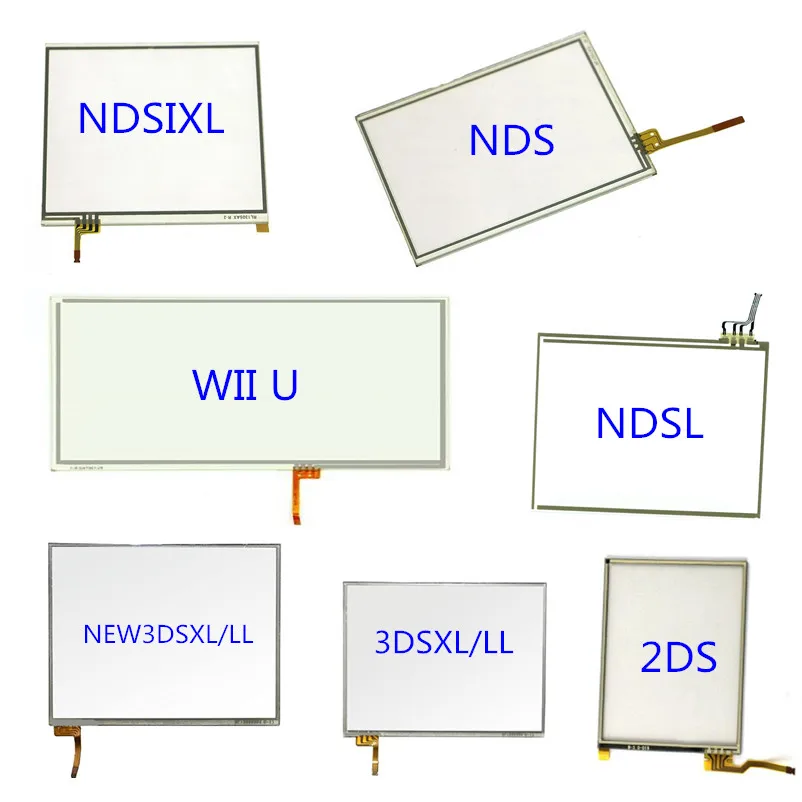 

Touch Screen Panel Display Digitizer Glass Replacement For Nintendo DS Lite For NDSL NDSi XL New 3DS XL LL 3DSXL 2DS Console