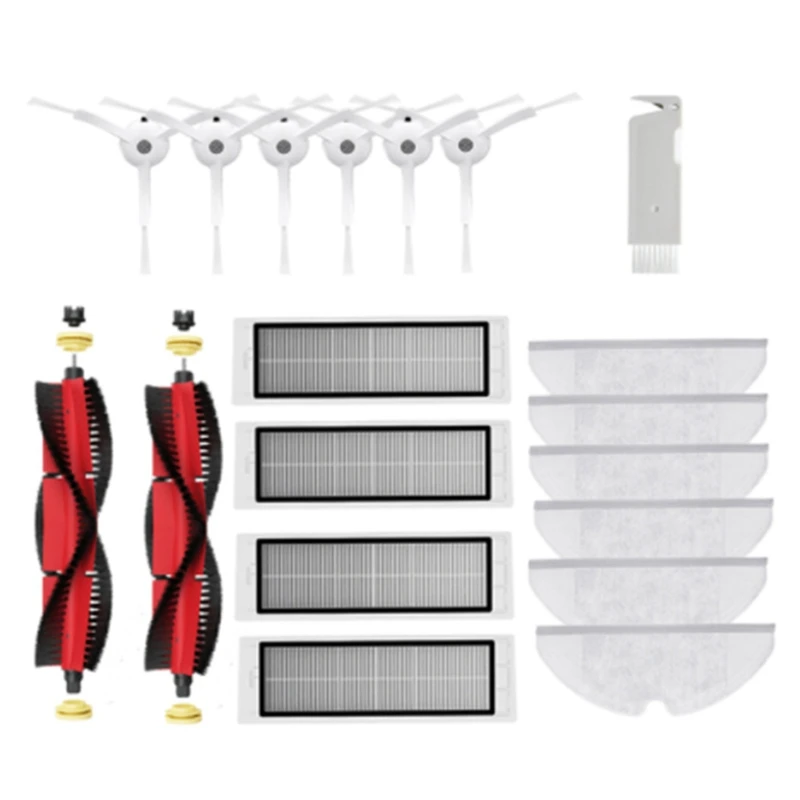 Accessories for Xiaomi Roborock S5 S6 Max Pure S60 S65 S50 Robotic Vacuum Cleaner (Side Brush Hepa Filter Mop)
Accessories for Xiaomi Roborock S5 S6 Max Pure S60 S65 S50 Robotic Vacuum Cleaner (Side Brush Hepa Filter Mop)