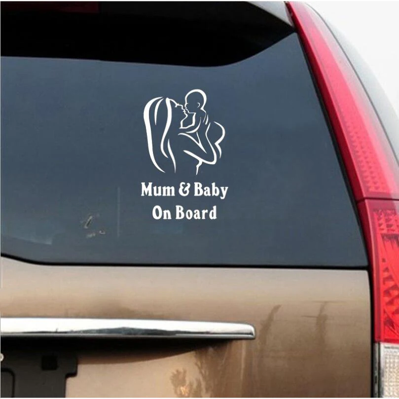BEMOST Car Stickers Mum And Baby On Board Car Styling Creative Figure Outline Window Decals Waterproof Auto Accessories 18*12CM
BEMOST Car Stickers Mum And Baby On Board Car Styling Creative Figure Outline Window Decals Waterproof Auto Accessories 18*12CM