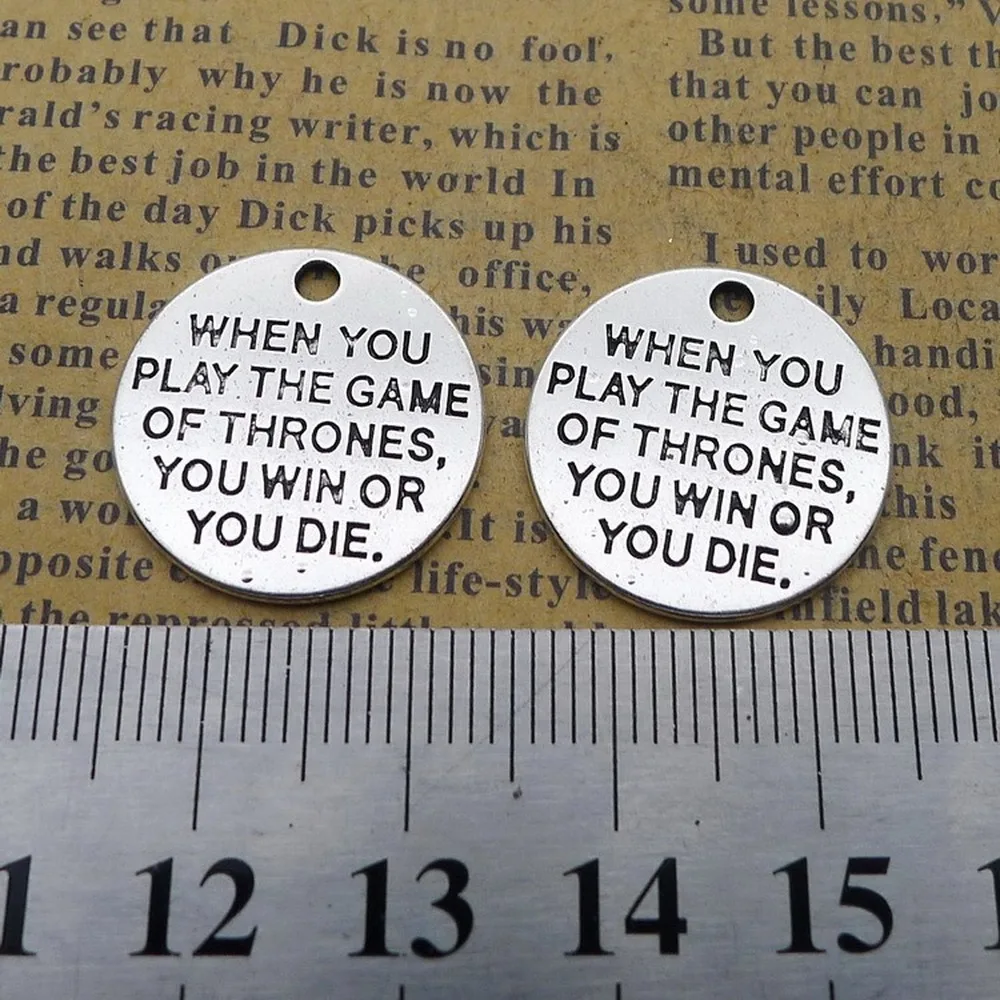 100pcs Saying Charms 20mm x 20mm DIY Jewelry Making Pendant antique silver color
100pcs Saying Charms 20mm x 20mm DIY Jewelry Making Pendant antique silver color