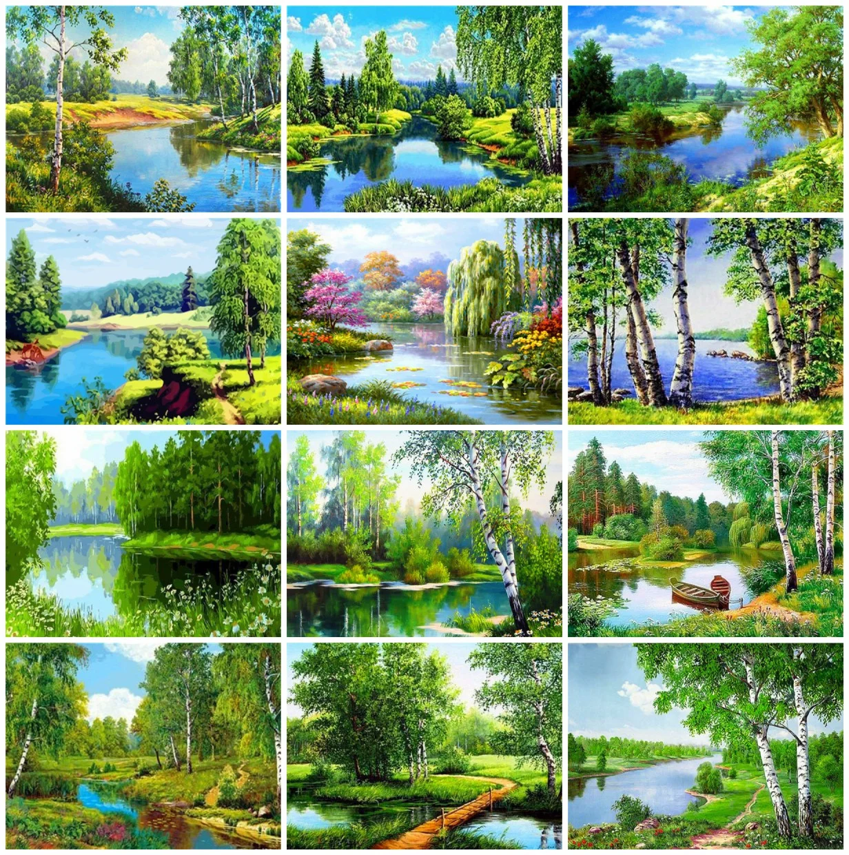 AZQSD 5d Diamond Painting Nature Cross Stitch Diamond Embroidery Tree Landscape Picture Of Rhinestones Home Decor Handmade
AZQSD 5d Diamond Painting Nature Cross Stitch Diamond Embroidery Tree Landscape Picture Of Rhinestones Home Decor Handmade