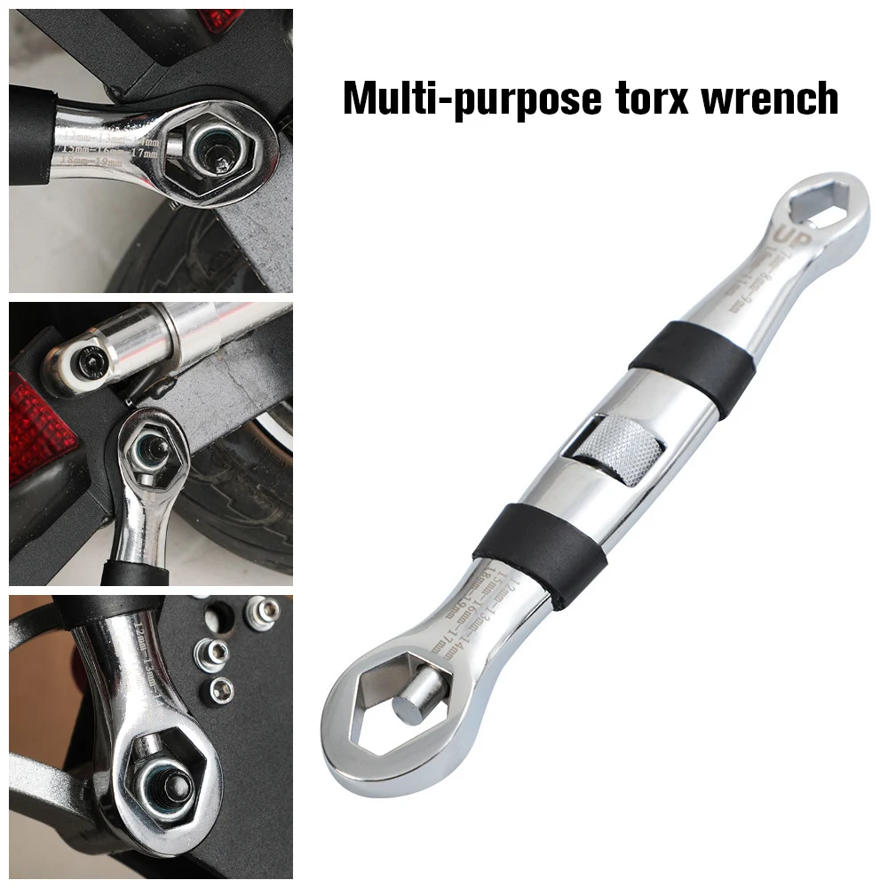23-In-1 Universal Wrench Set Multifunctional Adjustable Ratchet 7-19mm Wrench Flexible Multi-Tools Car Repair Hand Tool
23-In-1 Universal Wrench Set Multifunctional Adjustable Ratchet 7-19mm Wrench Flexible Multi-Tools Car Repair Hand Tool
