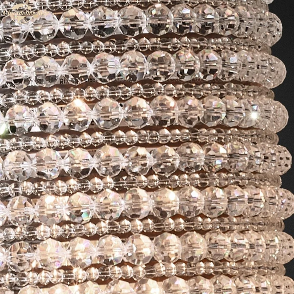 Modern Crystal Chandeliers Lighting for Study Restaurant Staircase Corridor Decor Luxury Creative Pendant Lights Indoor Lamp
Modern Crystal Chandeliers Lighting for Study Restaurant Staircase Corridor Decor Luxury Creative Pendant Lights Indoor Lamp
