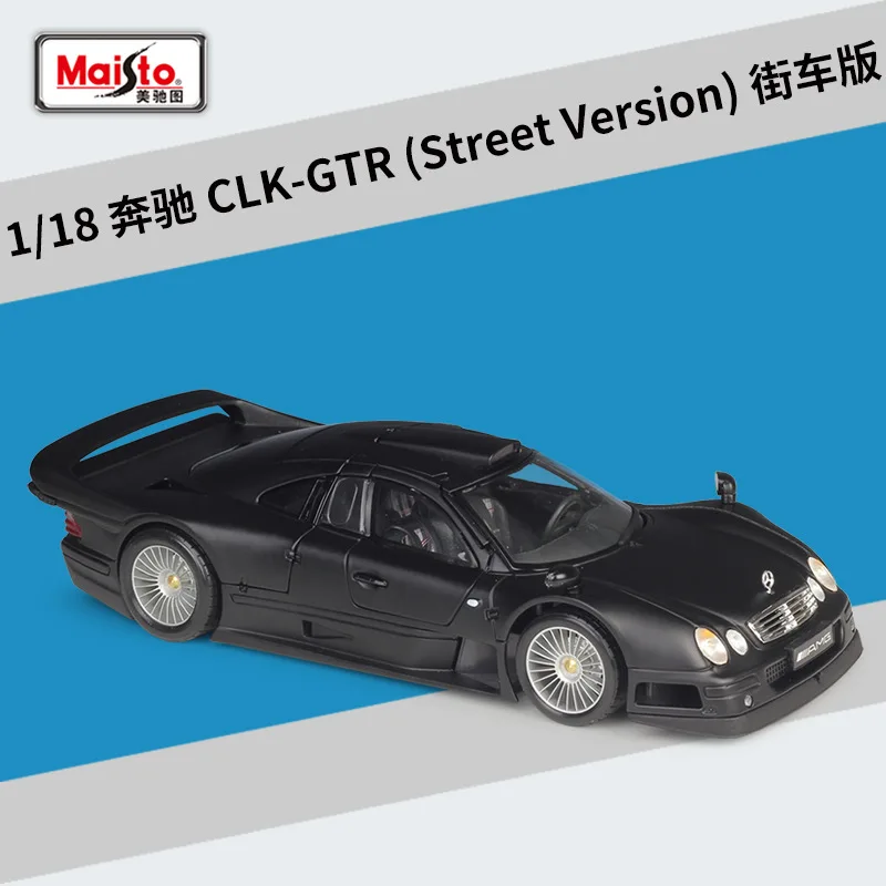 

Maisto Diecast 1:18 MB Street Version SL63 AMG CLK-GTR 1955 300S 1967 280SE SL550 Red Black White High Simulator Alloy Model Car