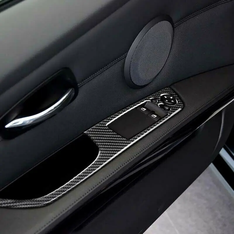 Carbon Fiber Car Door Window Glass Lifter Trim Cover for BMW 3 Series E92 Coupe LHD vehicles Hot Sale Brand New
Carbon Fiber Car Door Window Glass Lifter Trim Cover for BMW 3 Series E92 Coupe LHD vehicles Hot Sale Brand New