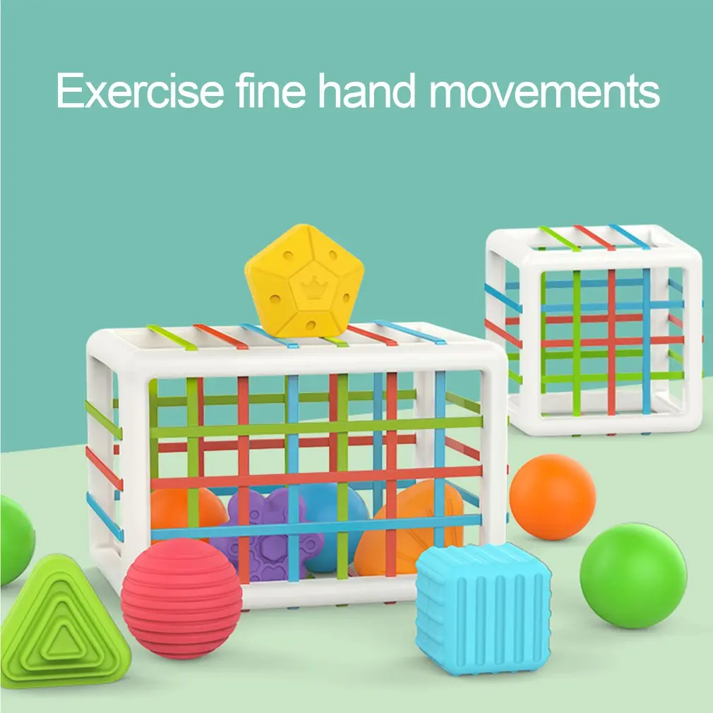 Baby Shape Sorting Toy motor skill tactile touch toy Color Sensory Cognition Secele Toy soft cube montessori educational toys
Baby Shape Sorting Toy motor skill tactile touch toy Color Sensory Cognition Secele Toy soft cube montessori educational toys