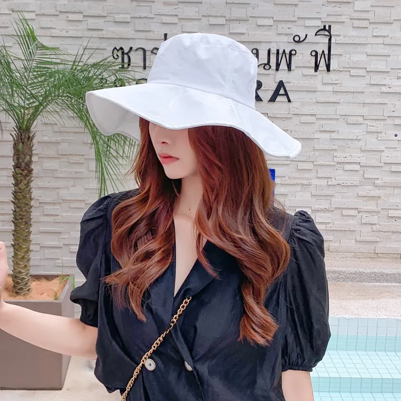 New Fashion Pure Color Large Eaves Fisherman Hat Cappello Gorro Mujer Chapeu Feminino Bucket Hat Women Sombreros De Mujer
New Fashion Pure Color Large Eaves Fisherman Hat Cappello Gorro Mujer Chapeu Feminino Bucket Hat Women Sombreros De Mujer