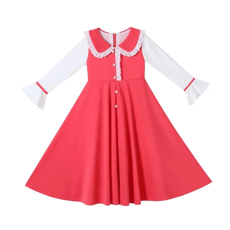Red Girl Spring Autumn Christmas Birthday Party Dress Flower Wedding Gown Formal Kids Dresses For Girls Teen Clothes 6 14 Yrs
Red Girl Spring Autumn Christmas Birthday Party Dress Flower Wedding Gown Formal Kids Dresses For Girls Teen Clothes 6 14 Yrs