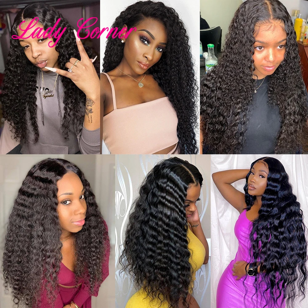 Lady Corner Deep Wave Lace Front Human Hair Wigs Pre Plucked For Black Women 13x4 Brazilian Hair 13x4 Lace Frontal Wig
Lady Corner Deep Wave Lace Front Human Hair Wigs Pre Plucked For Black Women 13x4 Brazilian Hair 13x4 Lace Frontal Wig