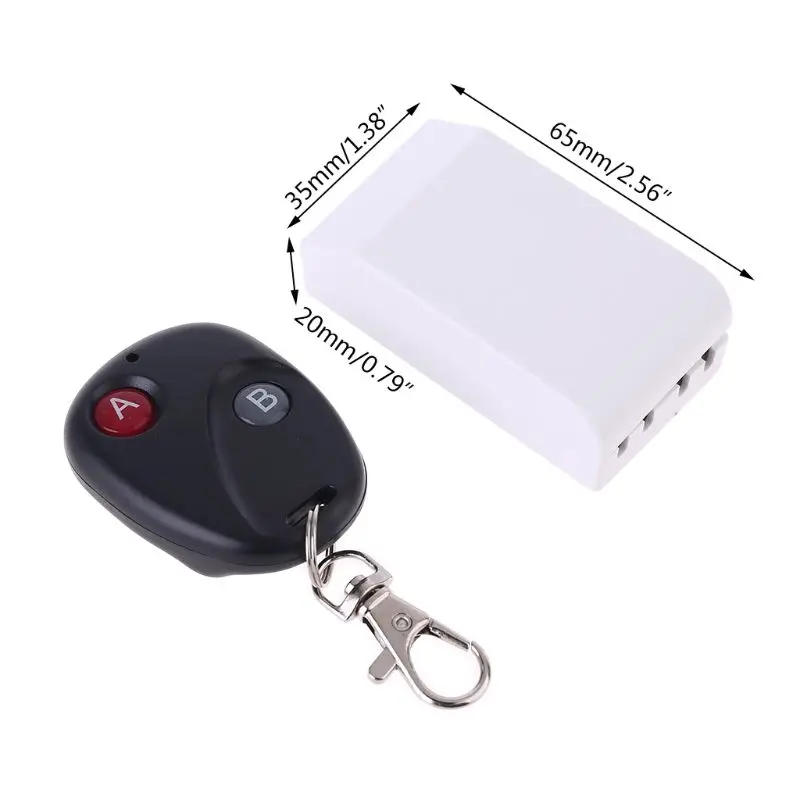 220V Single Way Wireless Remote Control Switch for AK-RK01SS BK-2-315MHZ 433MHZ Receiver Transmitter for Lamps
220V Single Way Wireless Remote Control Switch for AK-RK01SS BK-2-315MHZ 433MHZ Receiver Transmitter for Lamps