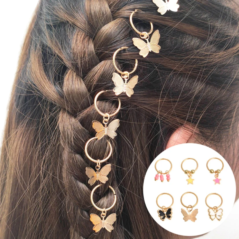 6 Pcs Hairpin Braids Girl Charming Butterfly DIY Pendant Girl Hair Accessory Party Korean Hair Gift for Best Friend
6 Pcs Hairpin Braids Girl Charming Butterfly DIY Pendant Girl Hair Accessory Party Korean Hair Gift for Best Friend