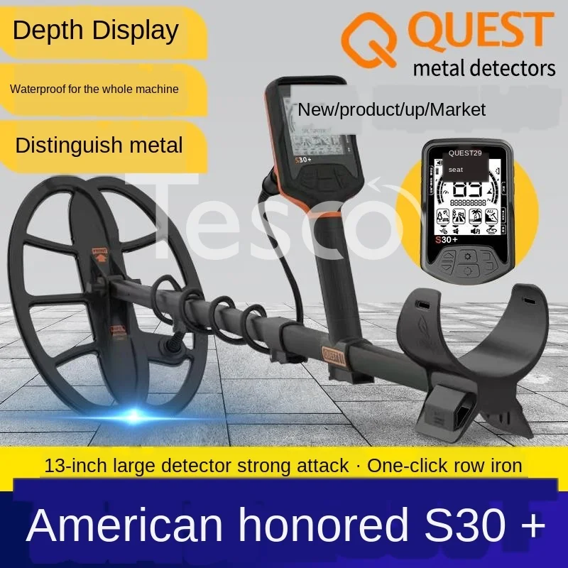 U.S. S30 Underground Metal Detector Treasure Finder High-precision Outdoor Gold, Silver and Copper Treasure Finder
U.S. S30 Underground Metal Detector Treasure Finder High-precision Outdoor Gold, Silver and Copper Treasure Finder