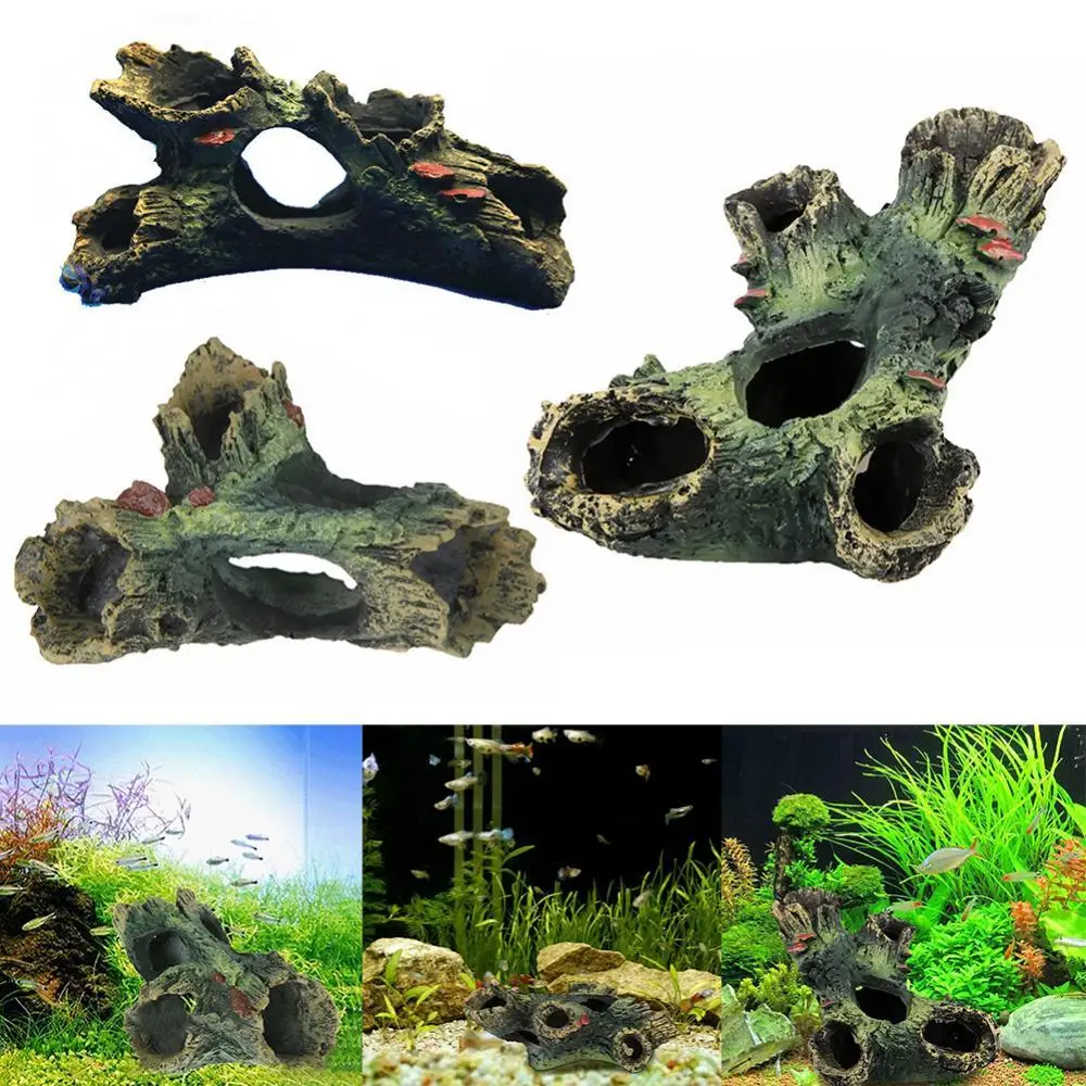Aquarium Decoration Resin Artificial Dead Wood Hole Hiding Cave Habitat Aquarium Fish Tank Ornament Decor Accessories
Aquarium Decoration Resin Artificial Dead Wood Hole Hiding Cave Habitat Aquarium Fish Tank Ornament Decor Accessories