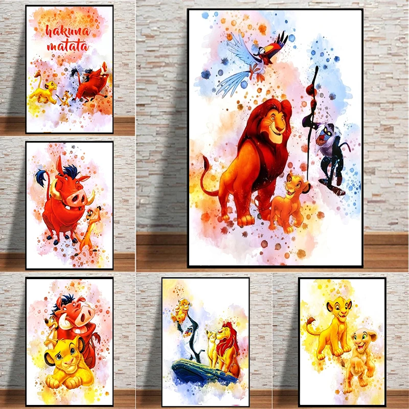Disney Lion King Simba Canvas Painting For Kids Bedroom Decor Wall Art Cartoon Pictures For Home Design Art Canvas Poster
Disney Lion King Simba Canvas Painting For Kids Bedroom Decor Wall Art Cartoon Pictures For Home Design Art Canvas Poster