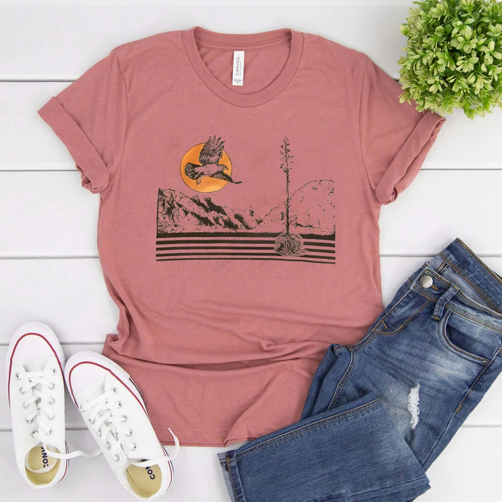 Hot Sale Funny Eagle Loose Women T-shirt Unisex Natural Classical Crewneck Tops Lady Rivers Fashion Tee Setting Sun Goth Clothes
Hot Sale Funny Eagle Loose Women T-shirt Unisex Natural Classical Crewneck Tops Lady Rivers Fashion Tee Setting Sun Goth Clothes