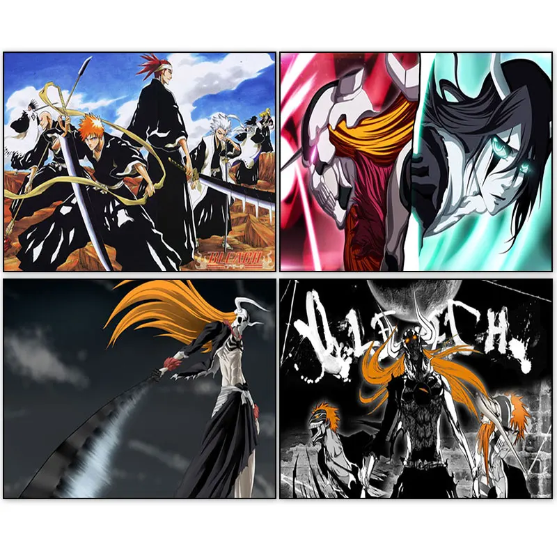 BLEACH Kurosaki Ichigo Mask Hollow Anime Posters Japanese Manga Figure Canvas Painting Home Bedroom Decoration Wall Art Pictures
BLEACH Kurosaki Ichigo Mask Hollow Anime Posters Japanese Manga Figure Canvas Painting Home Bedroom Decoration Wall Art Pictures