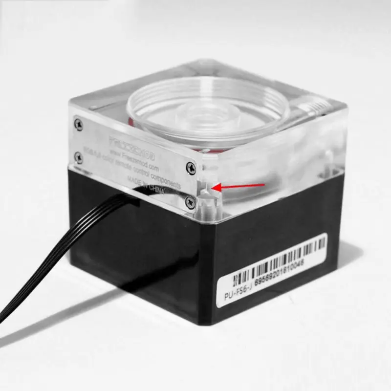 Computer Water Cooling Mute Pump with 4 meter flow 800L/H Flow support RGB AURA PU-FS6-J X6HA
Computer Water Cooling Mute Pump with 4 meter flow 800L/H Flow support RGB AURA PU-FS6-J X6HA