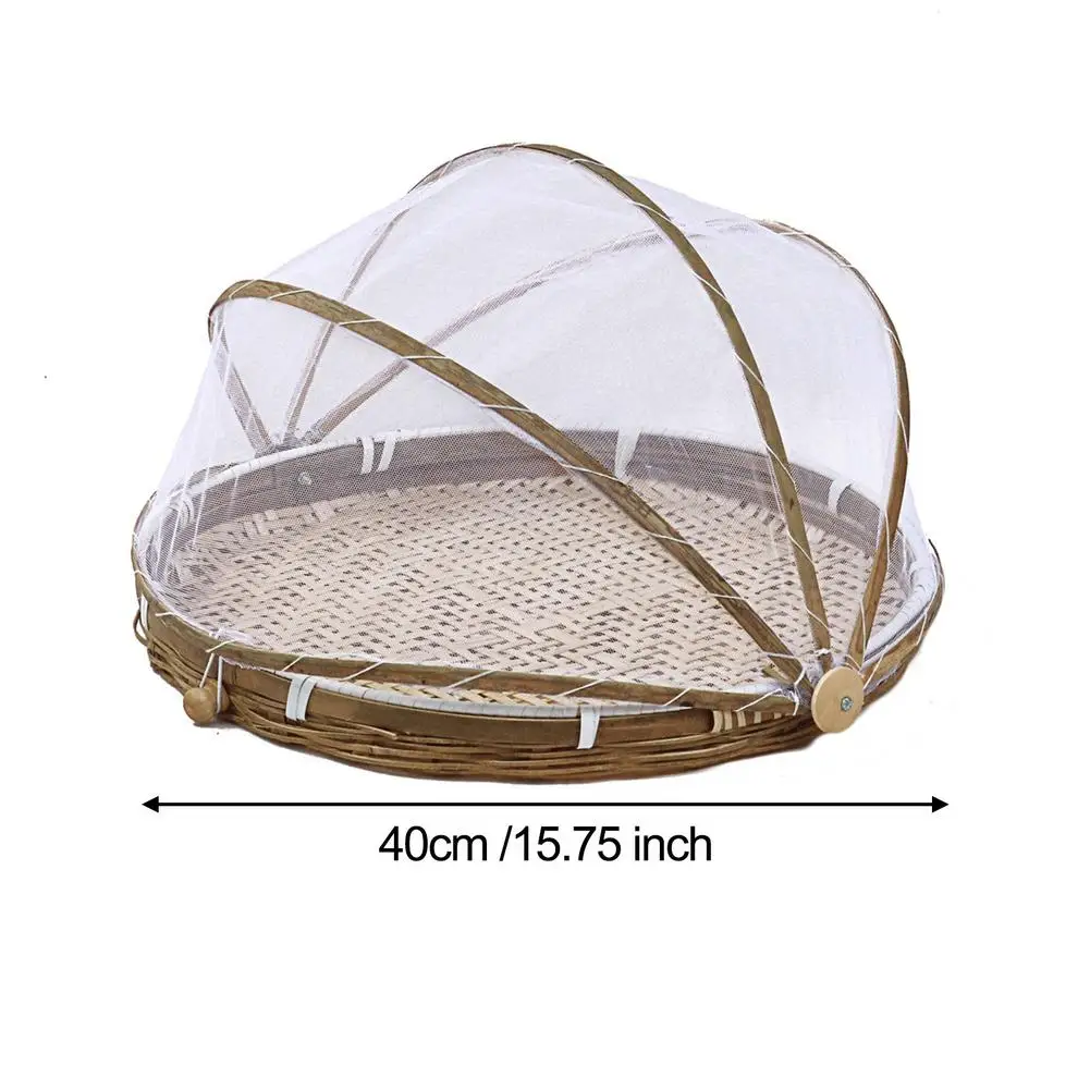 Hand-Woven Food Tent Basket Storage Basket For Vegetable,fruit,bread Insect-proof Basket Dust Proof Outdoor Picnic Mesh Net Cove
Hand-Woven Food Tent Basket Storage Basket For Vegetable,fruit,bread Insect-proof Basket Dust Proof Outdoor Picnic Mesh Net Cove