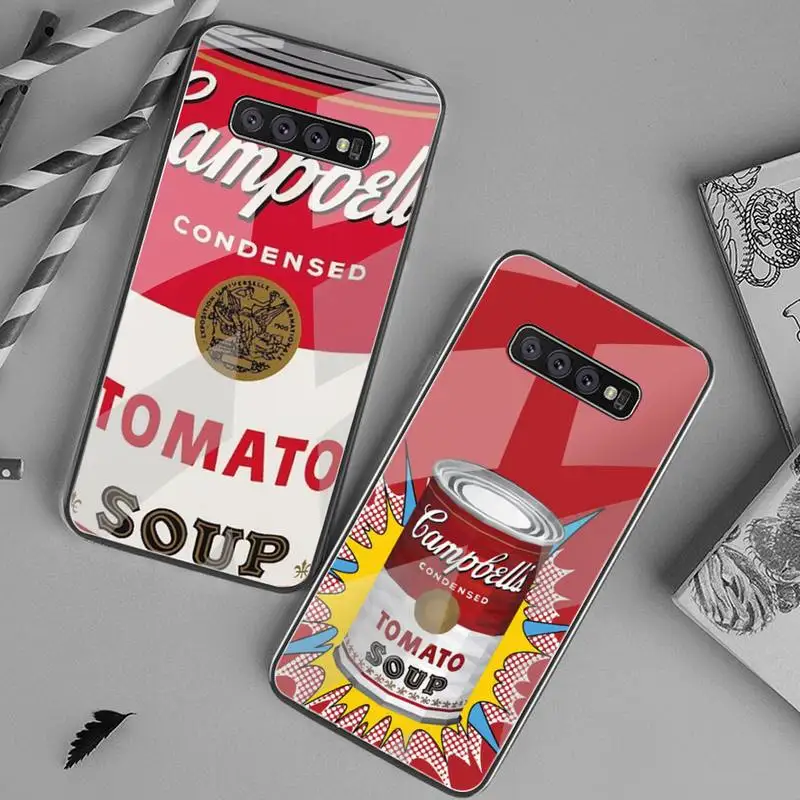 Andy Warhol Soup Phone Case Tempered Glass For Samsung S20 Plus S7 S8 S9 S10 Plus Note 8 9 10 Plus
Andy Warhol Soup Phone Case Tempered Glass For Samsung S20 Plus S7 S8 S9 S10 Plus Note 8 9 10 Plus