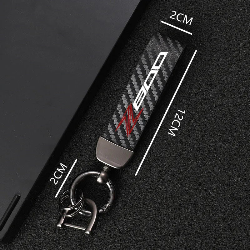 Высококачественный кожаный брелок для ключей с пряжкой в форме подковы Kawasaki Z800 Z