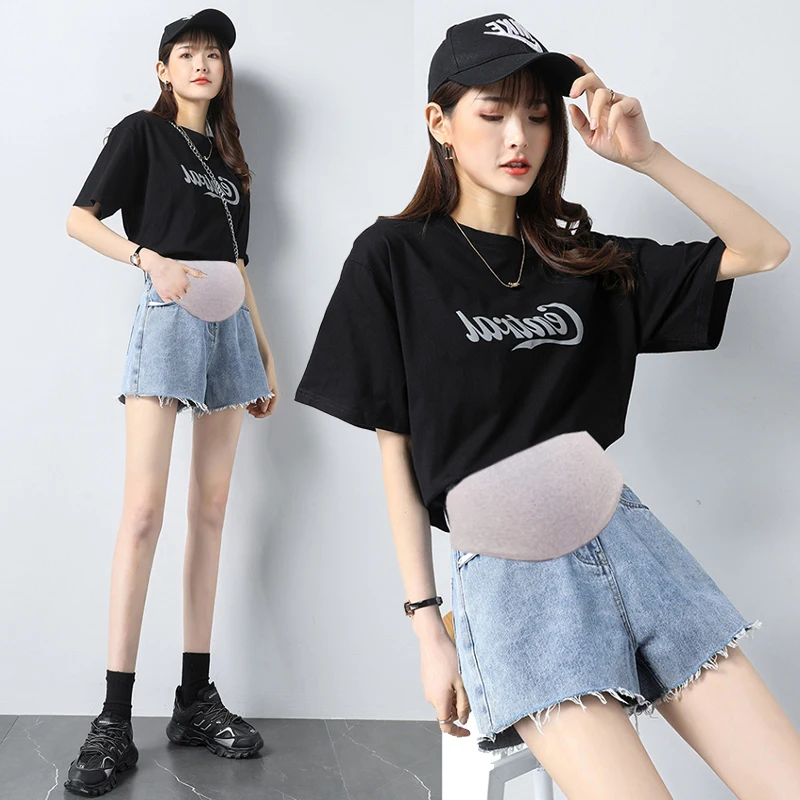 6806# Summer Thin Denim Maternity Short Jeans Wide Leg Loose Straight Belly Shorts Clothes for Pregnant Women Casual Pregnancy
6806# Summer Thin Denim Maternity Short Jeans Wide Leg Loose Straight Belly Shorts Clothes for Pregnant Women Casual Pregnancy