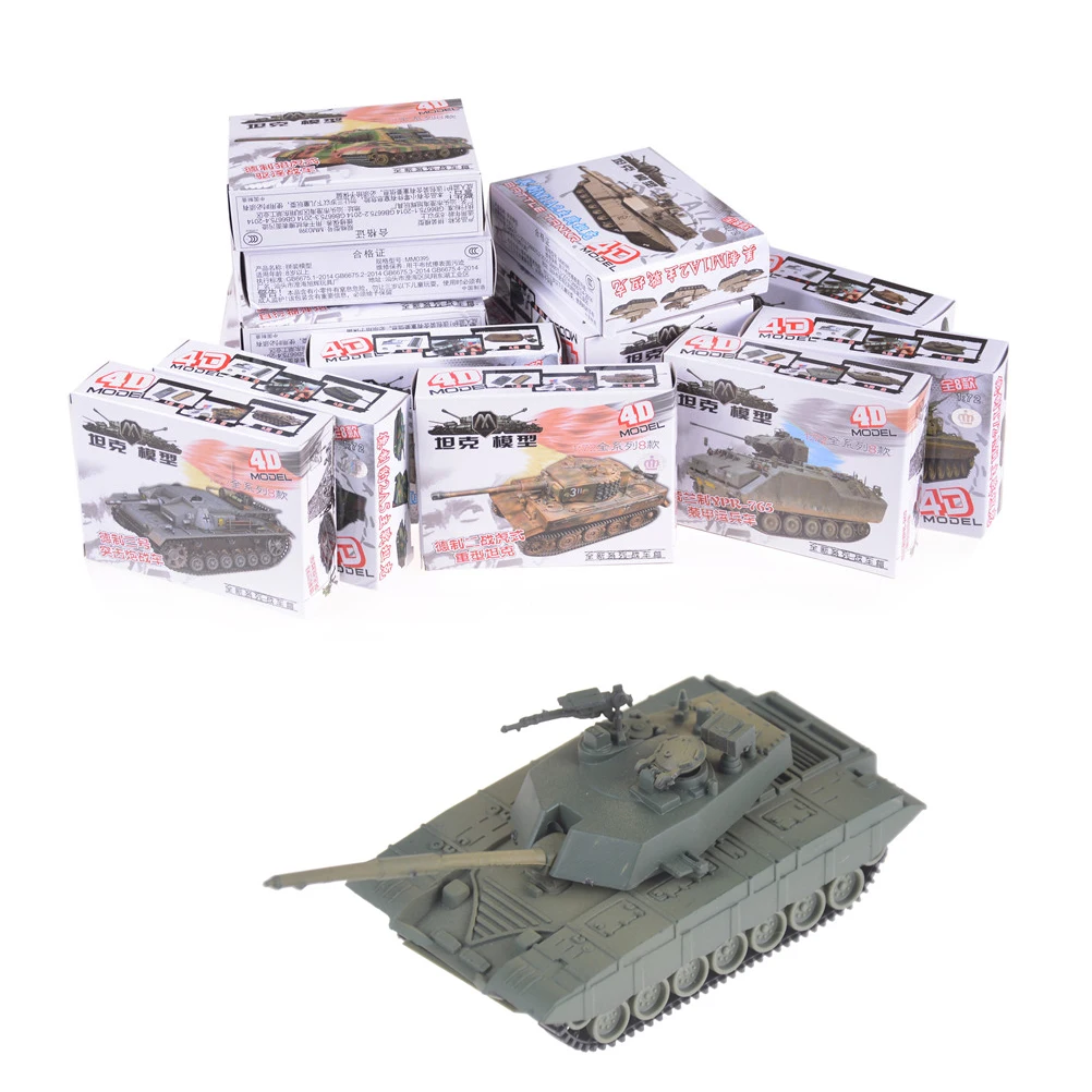 1 шт. собранные наборы танков Вторая мировая война Военный танк Сборная модель