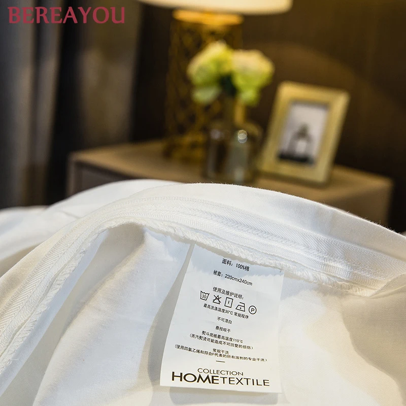Nordic Bedding Sets Soft Duvet Cover Bed Linen Set Queen King size Bed Sheet Luxury Satin Bed Set Long Staple Cotton For Hotel
Nordic Bedding Sets Soft Duvet Cover Bed Linen Set Queen King size Bed Sheet Luxury Satin Bed Set Long Staple Cotton For Hotel