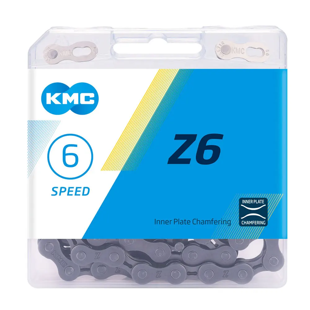 

KMC Bike Chain Z6 6 speed road/MTB bicycle 1/2" X 3/32" 116 Links