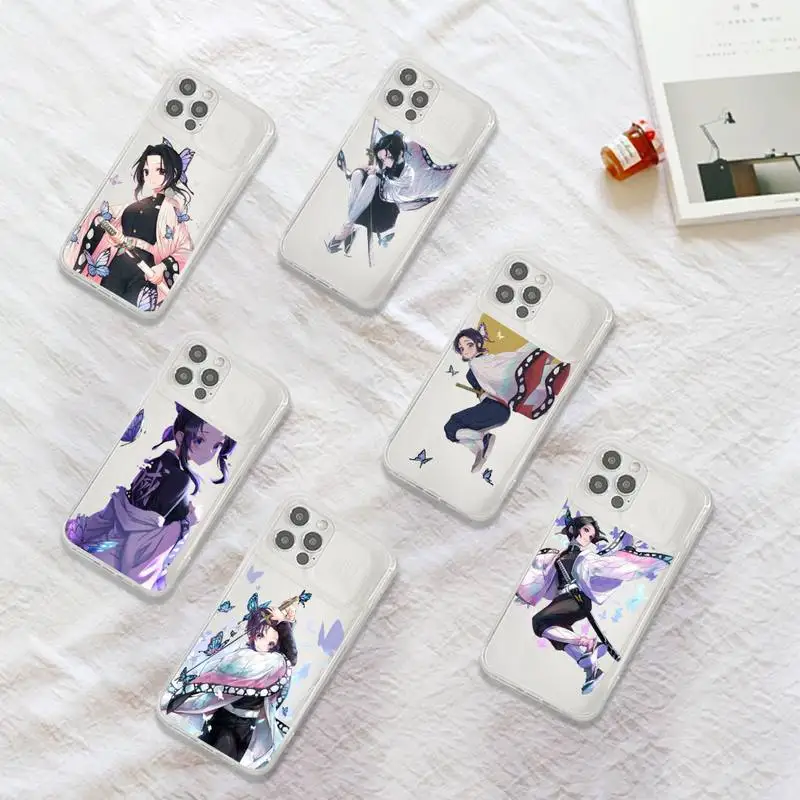 Kochou Shinobu Demon Slayer anime Phone Case Transparent for iPhone 7 8 11 12 se 2020 mini pro X XS XR MAX Plus
Kochou Shinobu Demon Slayer anime Phone Case Transparent for iPhone 7 8 11 12 se 2020 mini pro X XS XR MAX Plus