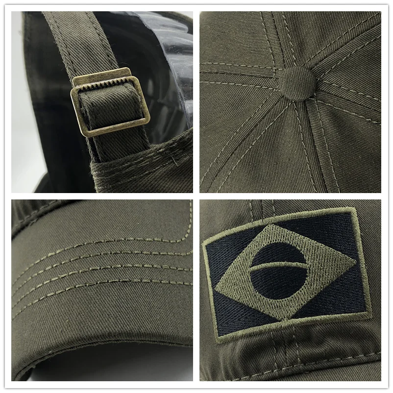 New Tactical Baseball Cap Men Summer Brazil Flag Sun Protection Snapback Cap Male Fashion Casual Golf Baseball Hat Airsoft Hat
New Tactical Baseball Cap Men Summer Brazil Flag Sun Protection Snapback Cap Male Fashion Casual Golf Baseball Hat Airsoft Hat